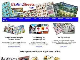 usmintsheets.com