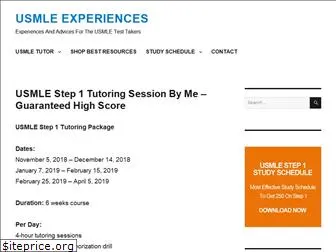 usmleexperiences.com