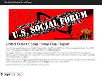 ussocialforum.net