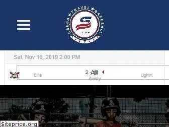 usssatravelbaseball.com