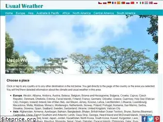 usualweather.com