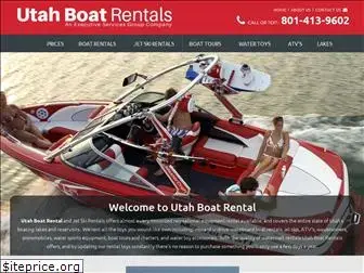 utahboatrental.com