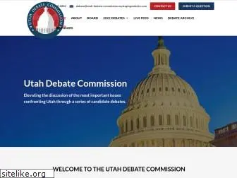 utahdebatecommission.org