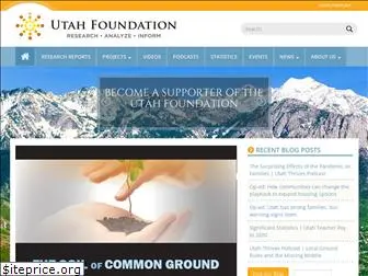 utahfoundation.org