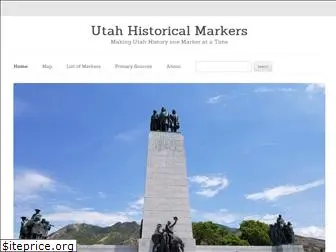utahhistoricalmarkers.org