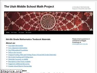 utahmiddleschoolmath.org