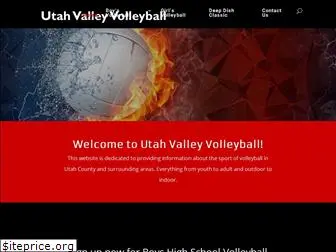 utahvalleyvolleyball.com