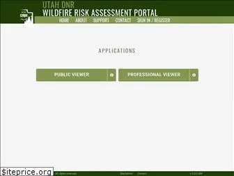 utahwildfirerisk.com