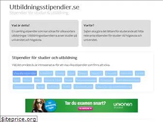 utbildningsstipendier.se