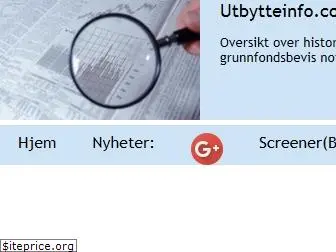 utbytteinfo.com