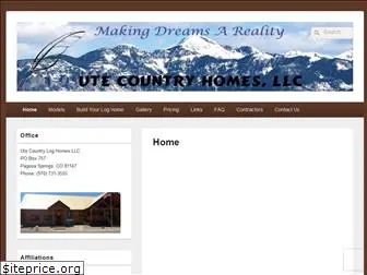 utecountryhomes.com