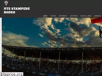 utestampederodeo.com