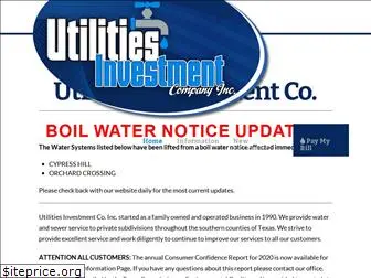 utilitiesinvestmentco.com