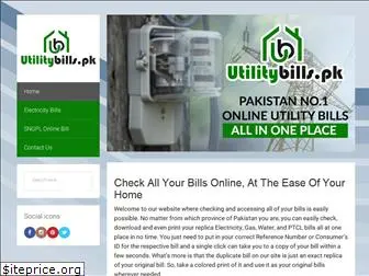 utilitybills.pk