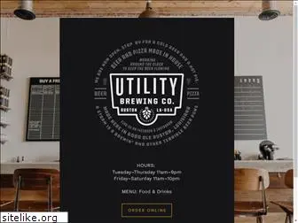 utilitybrewing.com