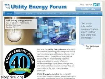 utilityforum.org