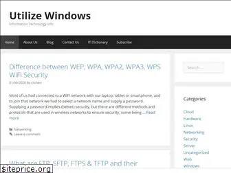 utilizewindows.com