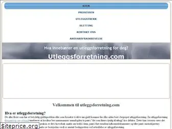 utleggsforretning.com