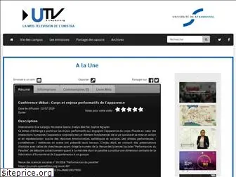 utv.unistra.fr