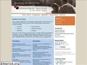 uwcuinvestmentservices.org