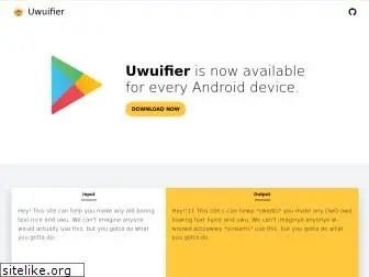 uwuifier.com