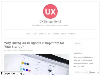 uxdworld.com