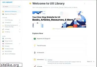 uxlibrary.org