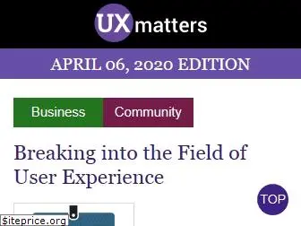 uxmatters.com