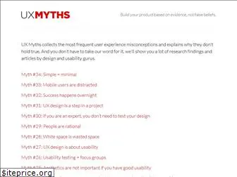 uxmyths.com