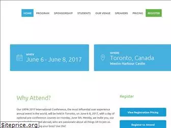 uxpa2017.org