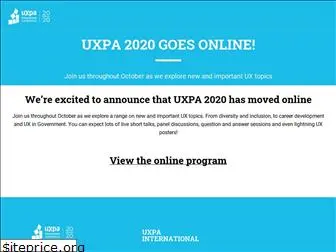 uxpa2020.org