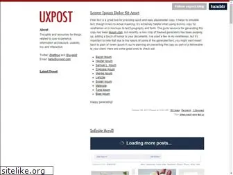 uxpost.com
