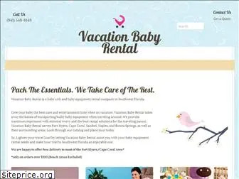 vacationbabyrental.com