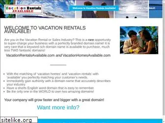 vacationrentalsavailable.com