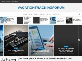 vacationtrackingforum.com