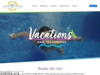 vacationvillageresorts.com