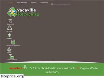 vacavillerecycling.com