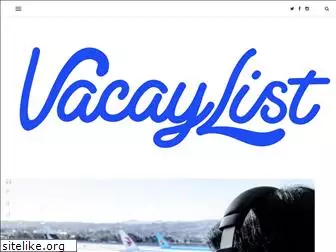 vacaylist.com