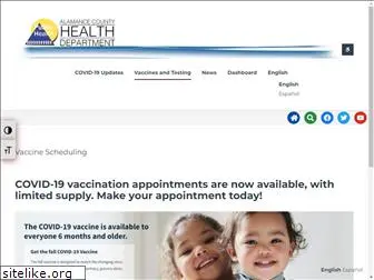 vaccinatealamance.com