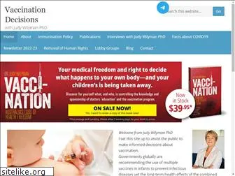 vaccinationdecisions.net