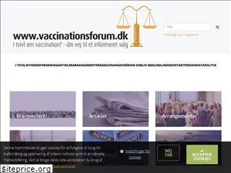 vaccinationsforum.dk