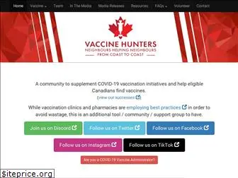 vaccinehunters.ca