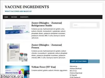 vaccineingredients.net