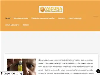 vacunafiebreamarilla.com