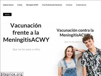 vacunameningitis.es