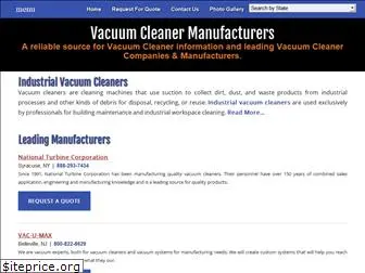 vacuumcleanermanufacturers.com
