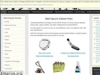 vacuumcleanerpicks.com