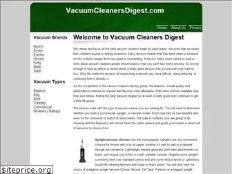 vacuumcleanersdigest.com