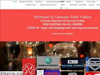 vacuumtubevalues.com