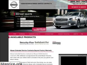 vadennissanservicecontracts.com